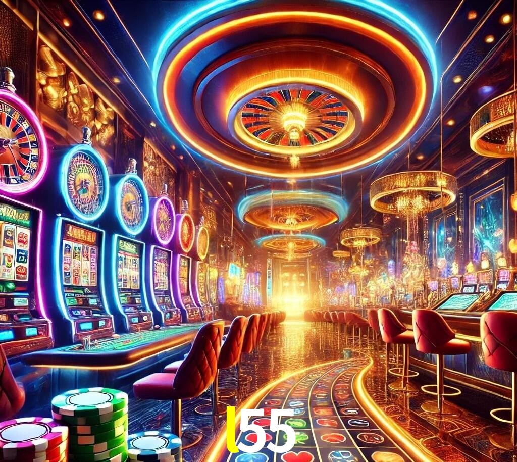 l55 Ambiente vibrante de cassino online